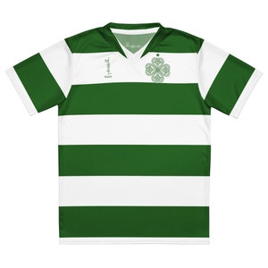 Búaid- Glasgow Ceilteach #7 léine caide abhaile- Celtic Club Football/Soccer Team Kit Home Icon Jersey
