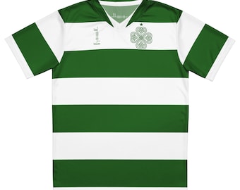 Búaid- Glasgow Ceilteach #7 léine caide abhaile- Celtic Club Football/Soccer Team Kit Home Icon Jersey