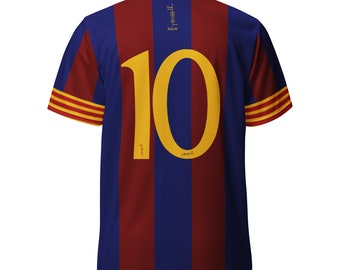 Búaid- Barcelona # 10 Catalunya Fußball-Kit Heimtrikot von Barcelona Club Heimtrikot