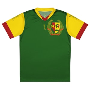 Búaid- Senegal #9 equipé nationale- léine caide/peile- Senegalese National Football/Soccer Team Kit Home Jersey