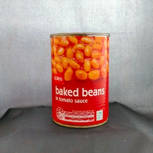 Baked Beans Stash Can, Diversion Safe, Secret Hide, Cash.