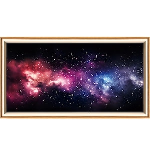 Leuchtgemälde Sternenhimmel Nachtlicht Leuchtplakat Kindergeschenk Originelles Geschenk LED-Gemälde Kinderzimmer Lichtgemälde Nachtlicht
