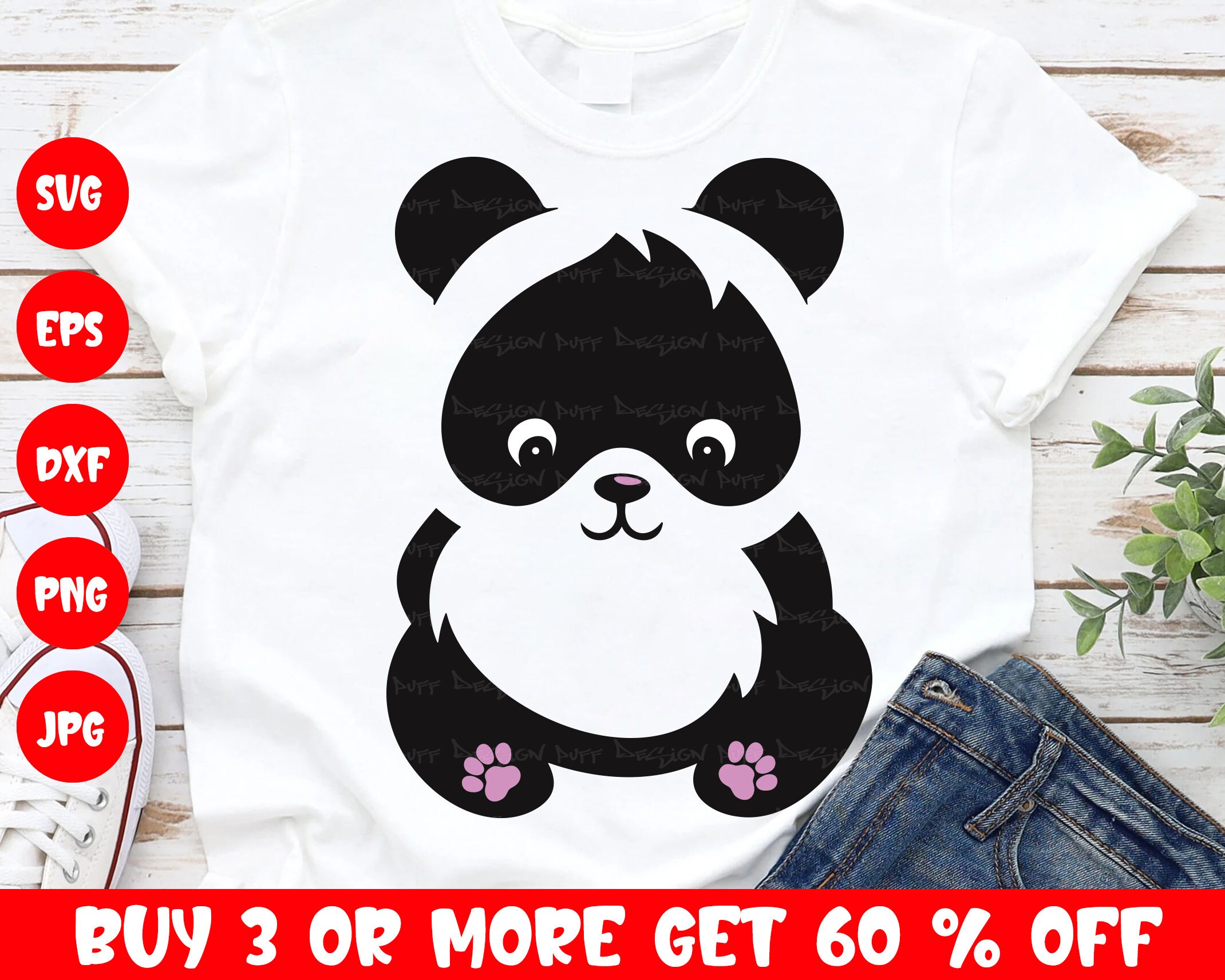 Cute Panda SVG Baby Panda SVG Cute Animal SVG Panda Svg - Etsy