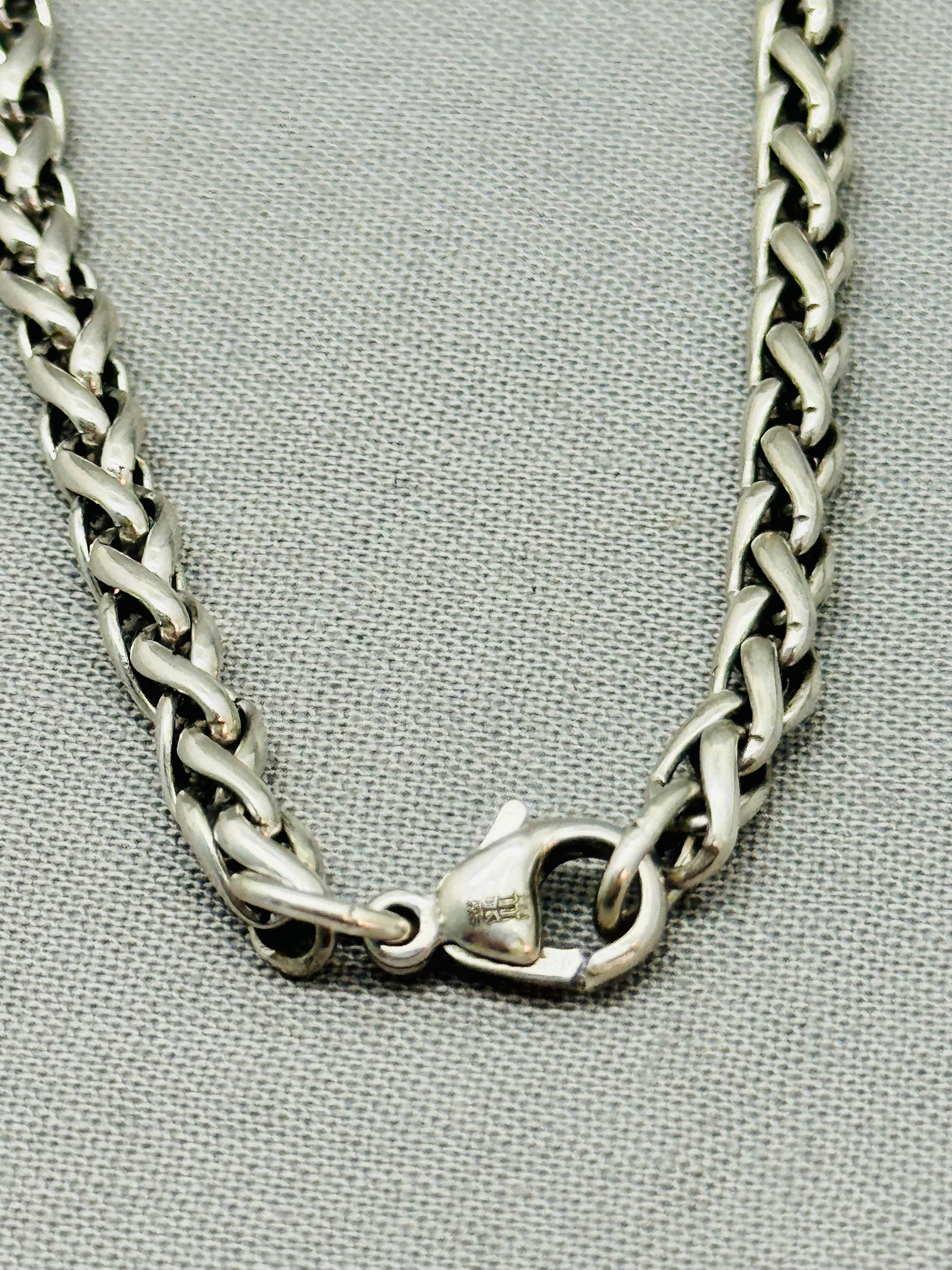 Lovely Sterling Silver James Avery Spiga 18 Inch Chain Weighs 23.57 G Etsy