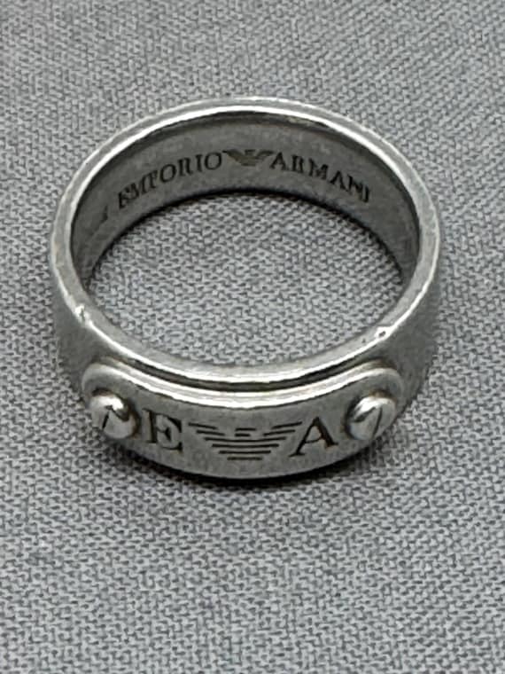 EMPORIO ARMANI エンポリオ・アルマーニ 指輪 スターリング