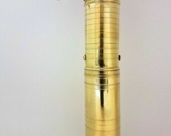 Decorative Coffee Grinder, Large Pepper Grinder, Manual Brass Grinder, Manual Coffee Mill, Turkish Coffee Mill,