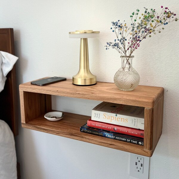 Floating Nightstand Etsy