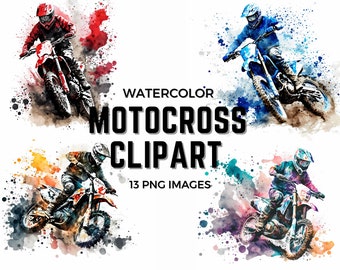 Motocross PNG Clipart, 13 Pngs, Sublimation Bundle, Digital Paper Craft, Crafting Bundle, Motocross Clipart Digital Download