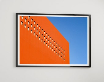 Grafische minimalistische architectuurfotografieafdrukken - Fine Art Prints Ideaal voor thuis- of kantoordecoratie aan de muur.