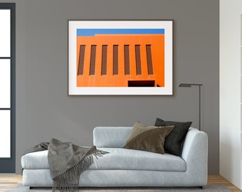 Fine Art Photography Prints - Minimalist Architectural Photography in Full Color Ideal for Home or Office Wall Art Decor