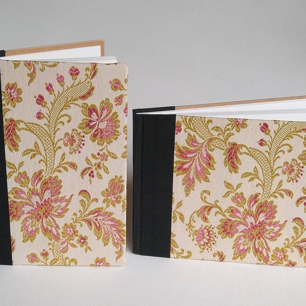 Vintage Fabric Covered Sketchbooks