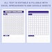 100 Day Challenge Printable Editable Fillable. Goal Setting Planer ...