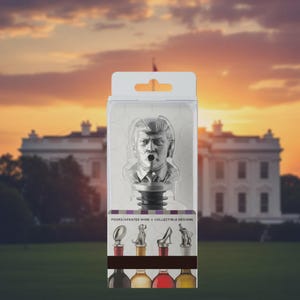 Donald Trump Bottle Pourer