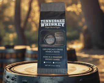 Tennessee Whiskey Coffee Whole Bean 12 ounce