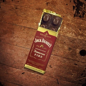 Jack Daniel’s Tennessee Fire Goldkenn Genuine Swiss Chocolate Bar