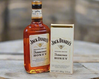 Jack Daniel's Honey Goldkenn Swiss Chocolate Bar - Etsy