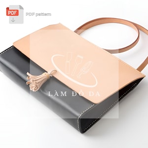 Crossbody Bag PDF Pattern, Mini Leder Schultertasche Schnittmuster, PDF Pattern, Leder Geldbörse, Satteltasche Schnittmuster, Leathercraft / kein Tutorial