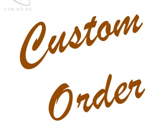 Custom Order for Laser cutting files