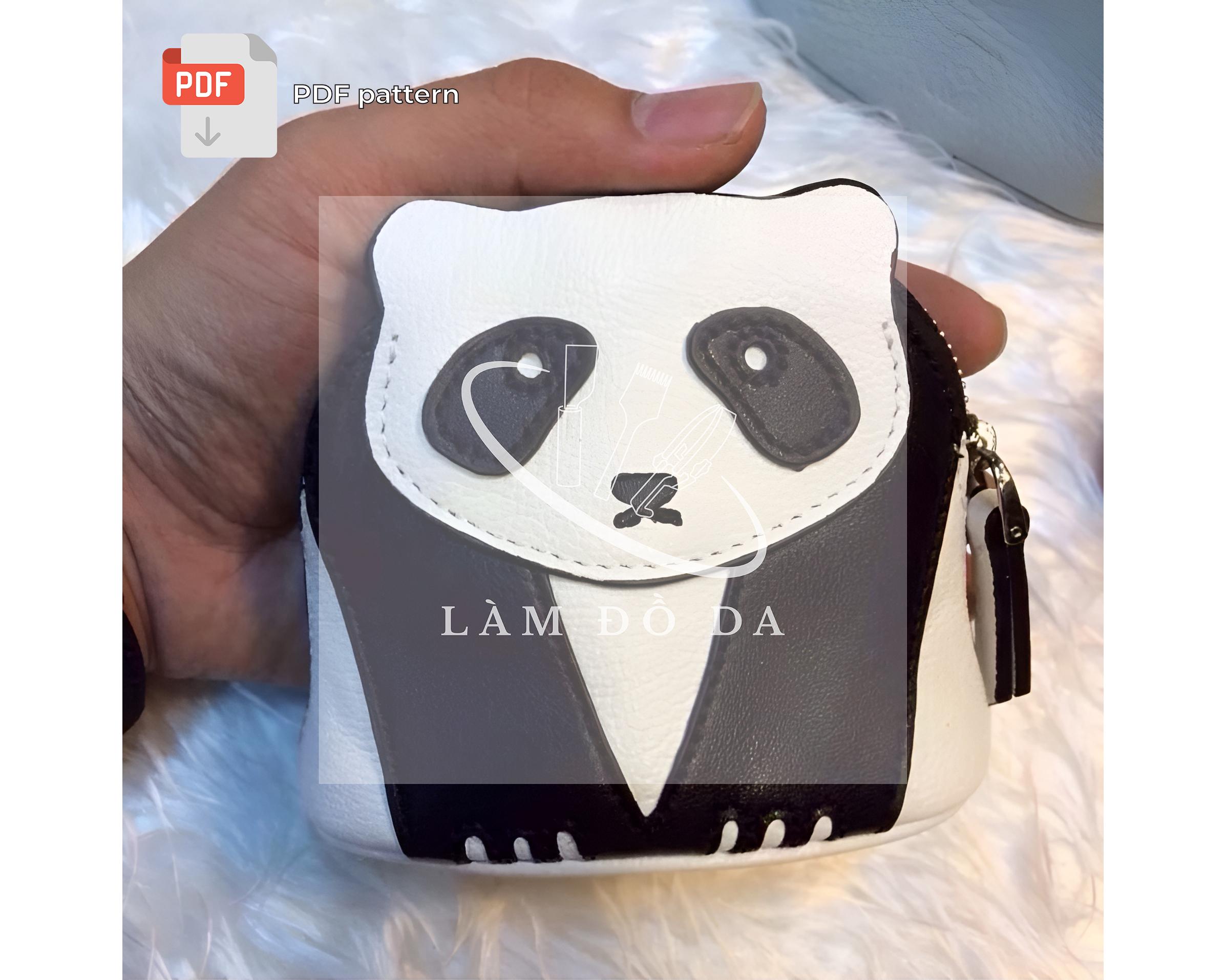 Panda munztasche Etsy