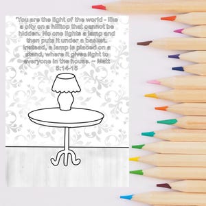 Matthew 5 Bible Verse Colouring Page | Sunday School Coloring Church Activity Christian Craft Holy Spirit Easter Pentecost Youth Devotional