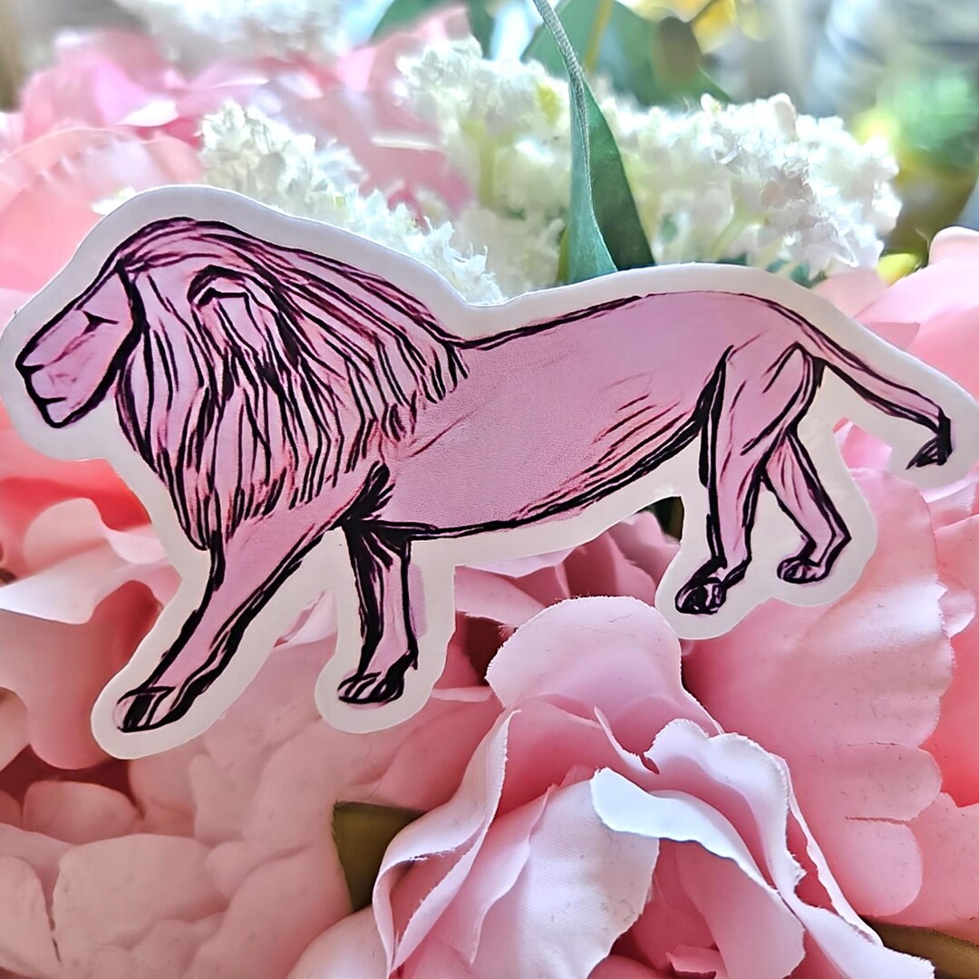 Narnia Inspired Aslan Die Cut Vinyl Sticker Scrapbook Bible Journaling ...