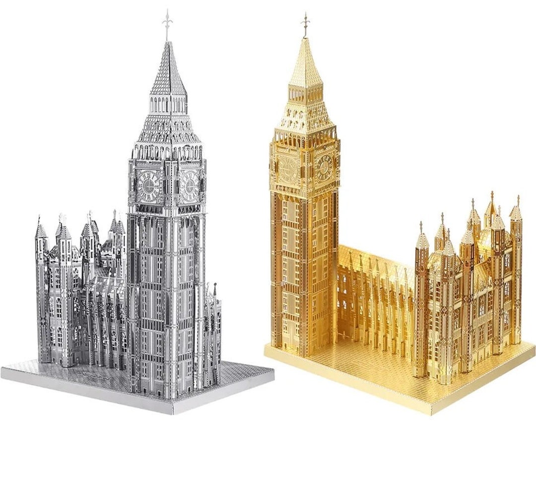 Big Ben 3D Metal Puzzle, 3D Metal Puzzle, Big Ben, Home Decor, Puzzle
