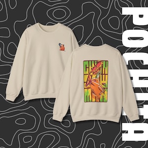 Chainsaw Man Pochita Graphic Sweatshirt: Manga Anime Pullover