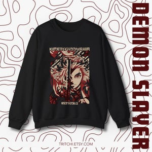 Moletom Demon Slayer, Suéter de Anime Rengoku, Pulôver de Mangá, Camiseta Flame Hashira, Presentes Japoneses da Moda, Roupas Otaku