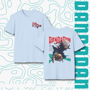Tshirt Retro Anime UFO DanDan Fire Style Anime Shirt Unisex Top Streetwear Japanese Anime Vintage Manga Shirt Anime Lovers Shirt Tee
