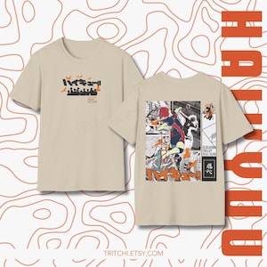 T-shirt Haikyu Anime Hinata Spike Volleybal Cadeau Unisex T-shirt voor fans Cartoon sport-T-shirt Geïnspireerd door manga