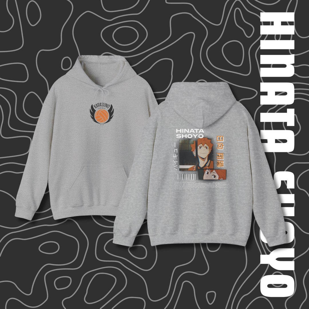 Haikyuu Anime Hoodie: Hinata Karasuno Volleyball Club Sweater