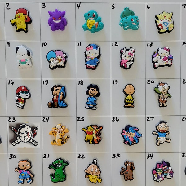 Focal Beads - Characters