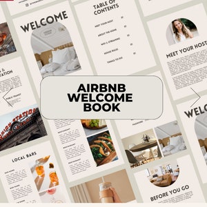 Airbnb Welcome Book - Digital template