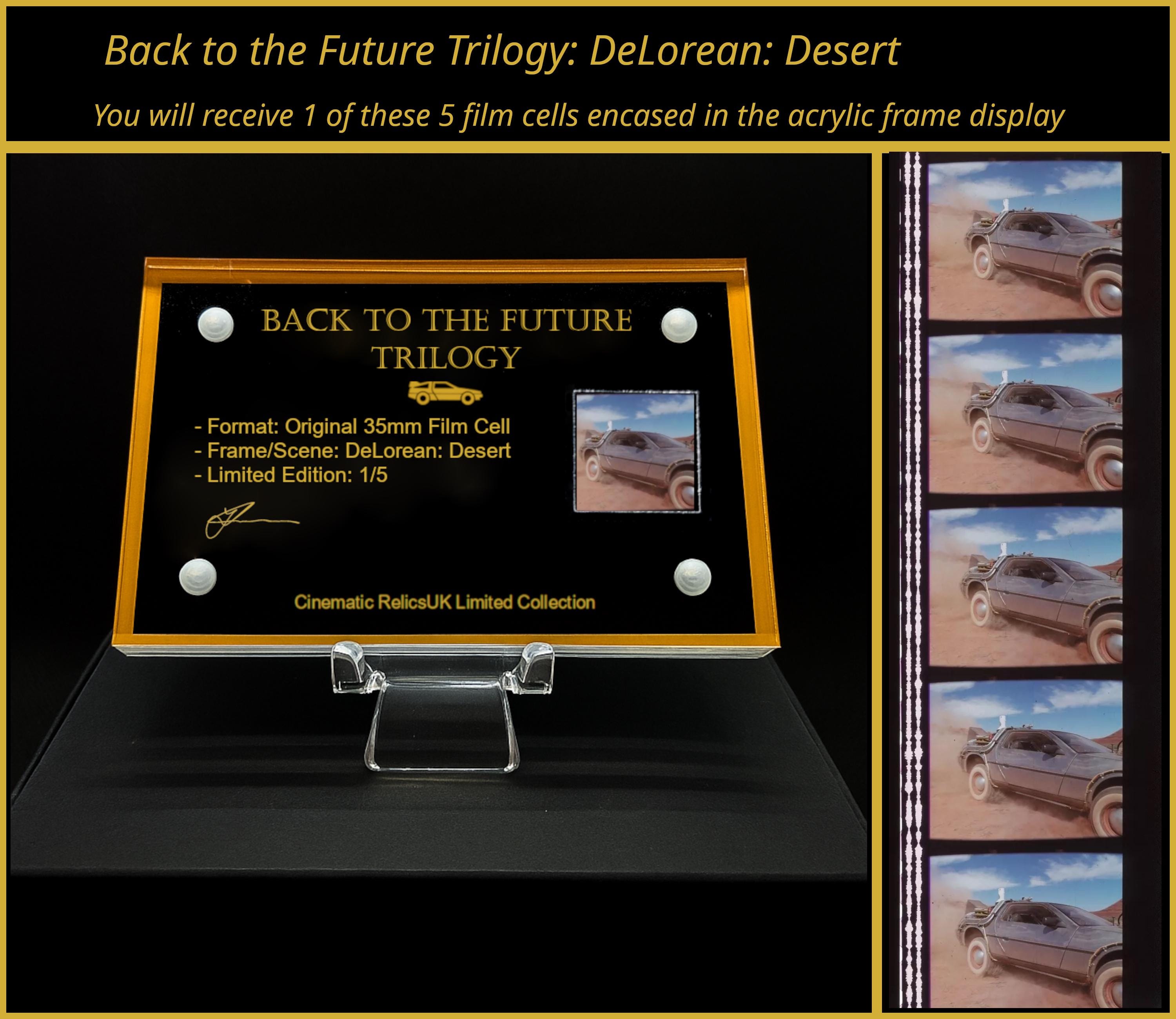 Back to the Future Film Cell - Etsy