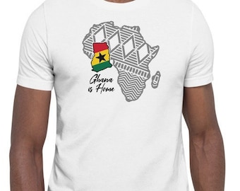 Ghana ist Zuhause Unisex T-Shirt
