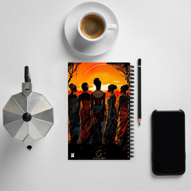 Yaa Ghana Thursday Born Female Spiral Notebook: Black Woman Journal - Etsy