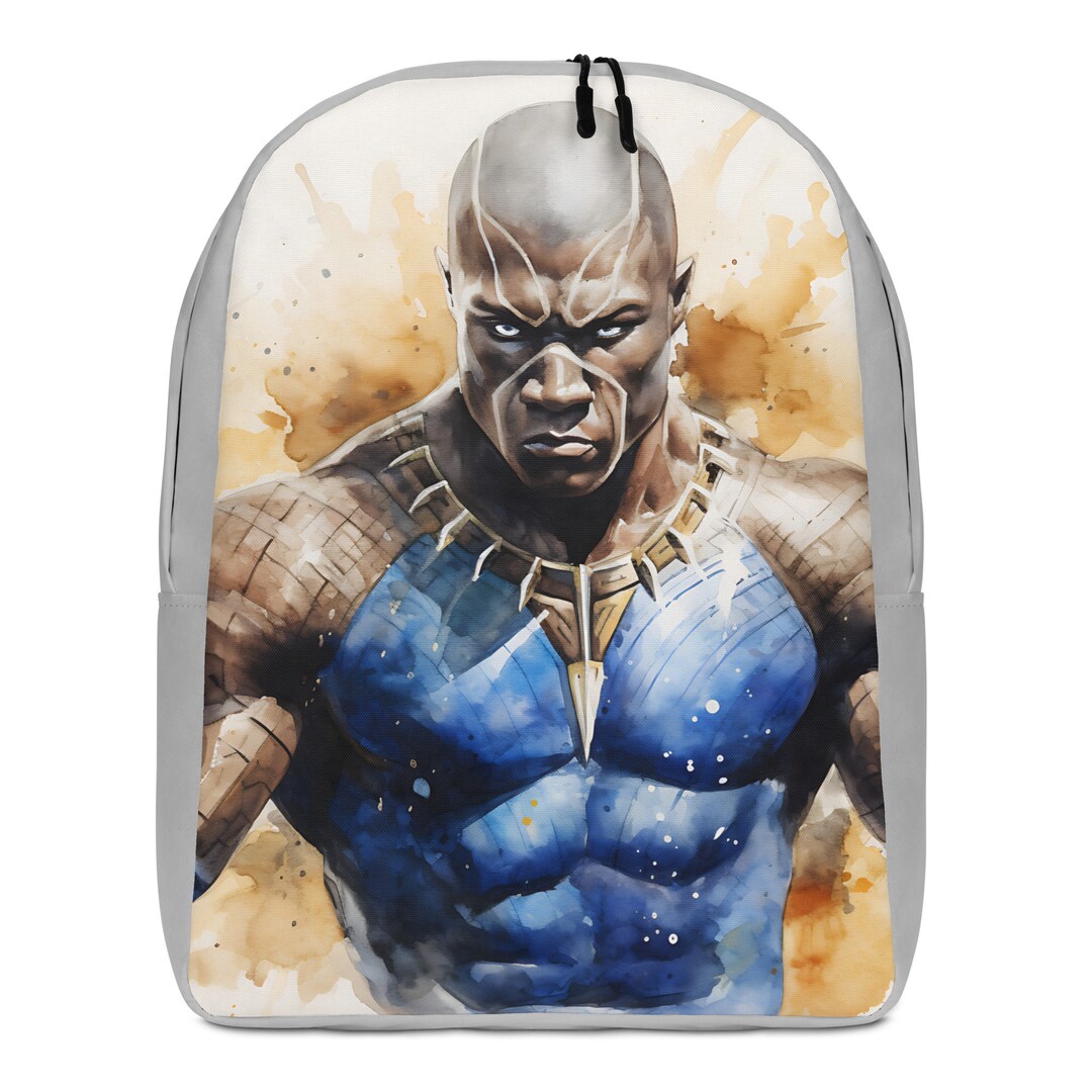 Jabari the Barrier Warden Minimalist Backpack African Etsy