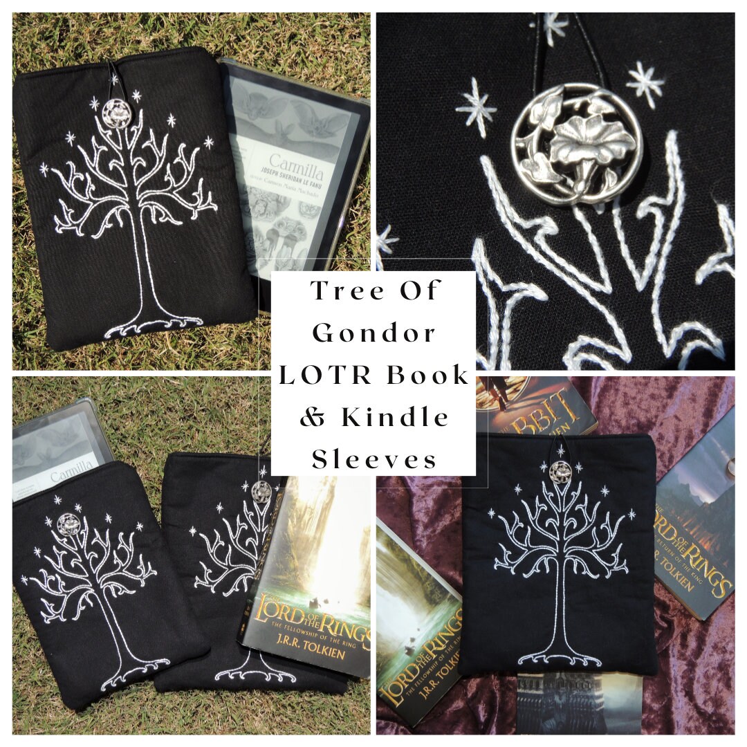 White Tree of Gondor Book - Kindle / iPad / eReader / Tablet Cover  (Inspired by Lord of the Rings) - Geekify Inc