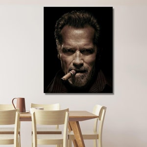 Arnold Schwarzenegger,Arnold  poster, Arnold  canvas decor,Canvas Wall Art,Gym Wall Decor Motivation Wall Art Decoration,Ready to Hang
