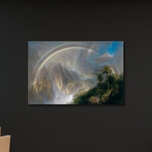 Frederic Edwin Church, Rainy Season in the Tropics, Frederic Edwin art,Rainy Season decor,ready to hang,home decor,for gift  him