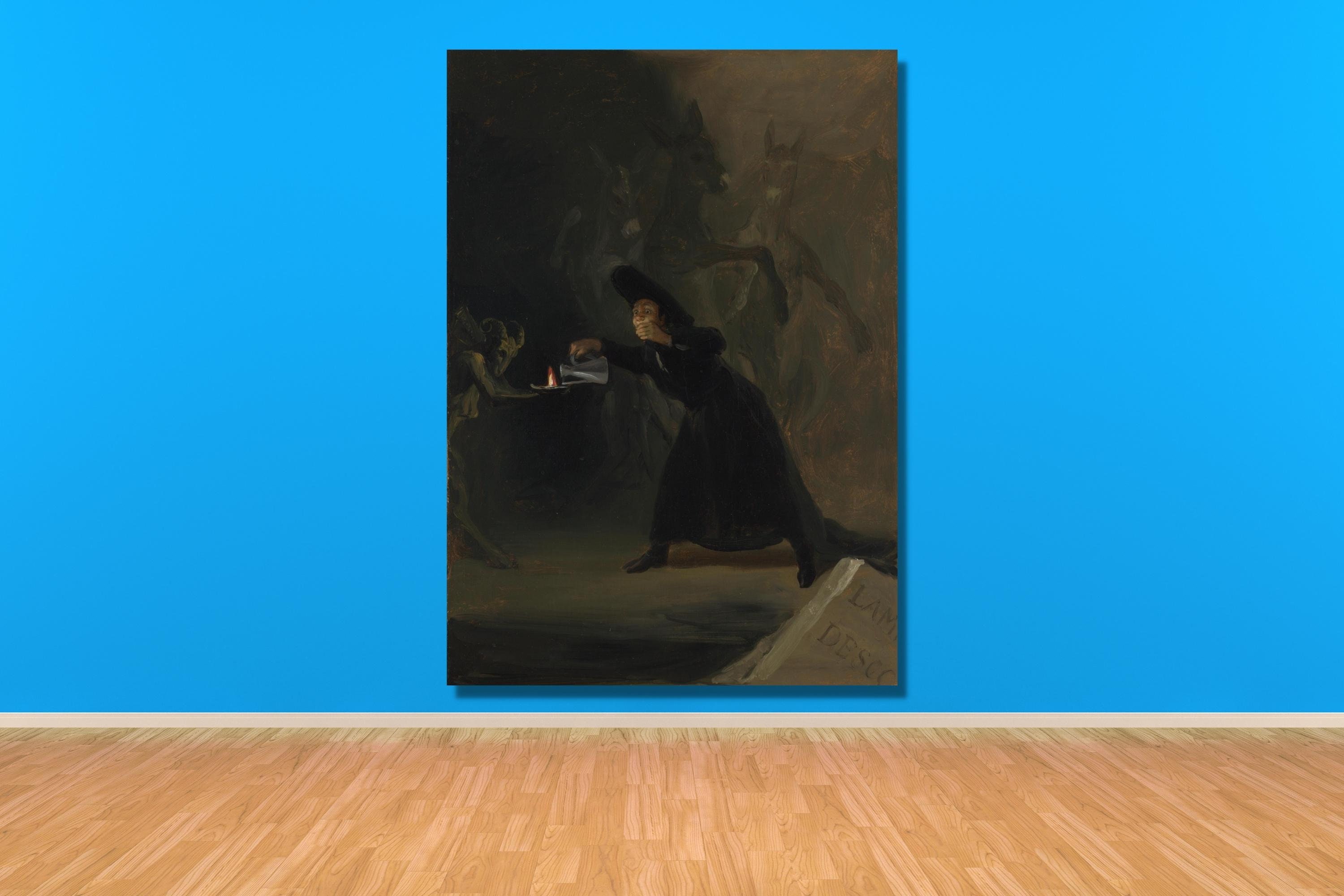 Francisco De Goya,the Bewitched Man, Bewitched Man,the Bewitched Art ...