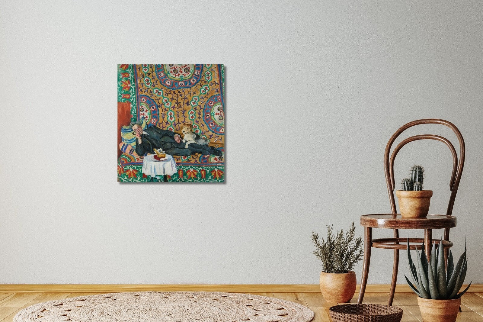 Pyotr Konchalovsky Portrait Of The Stage Director Vsevolod, canvas print art, Portrait Vsevolod, ready to hang, canvas art print, homr decor