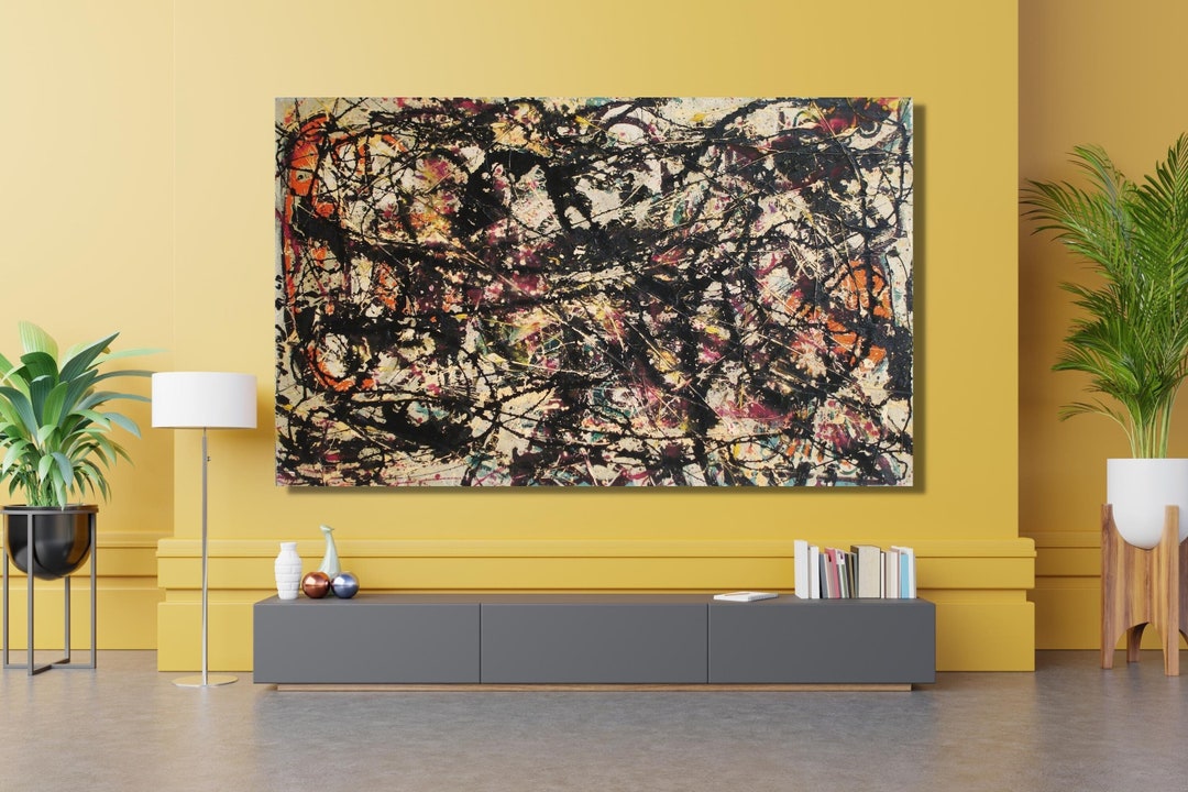 Jackson Pollock, Pollock Picture Art,jackson Pollock Poster,pollock
