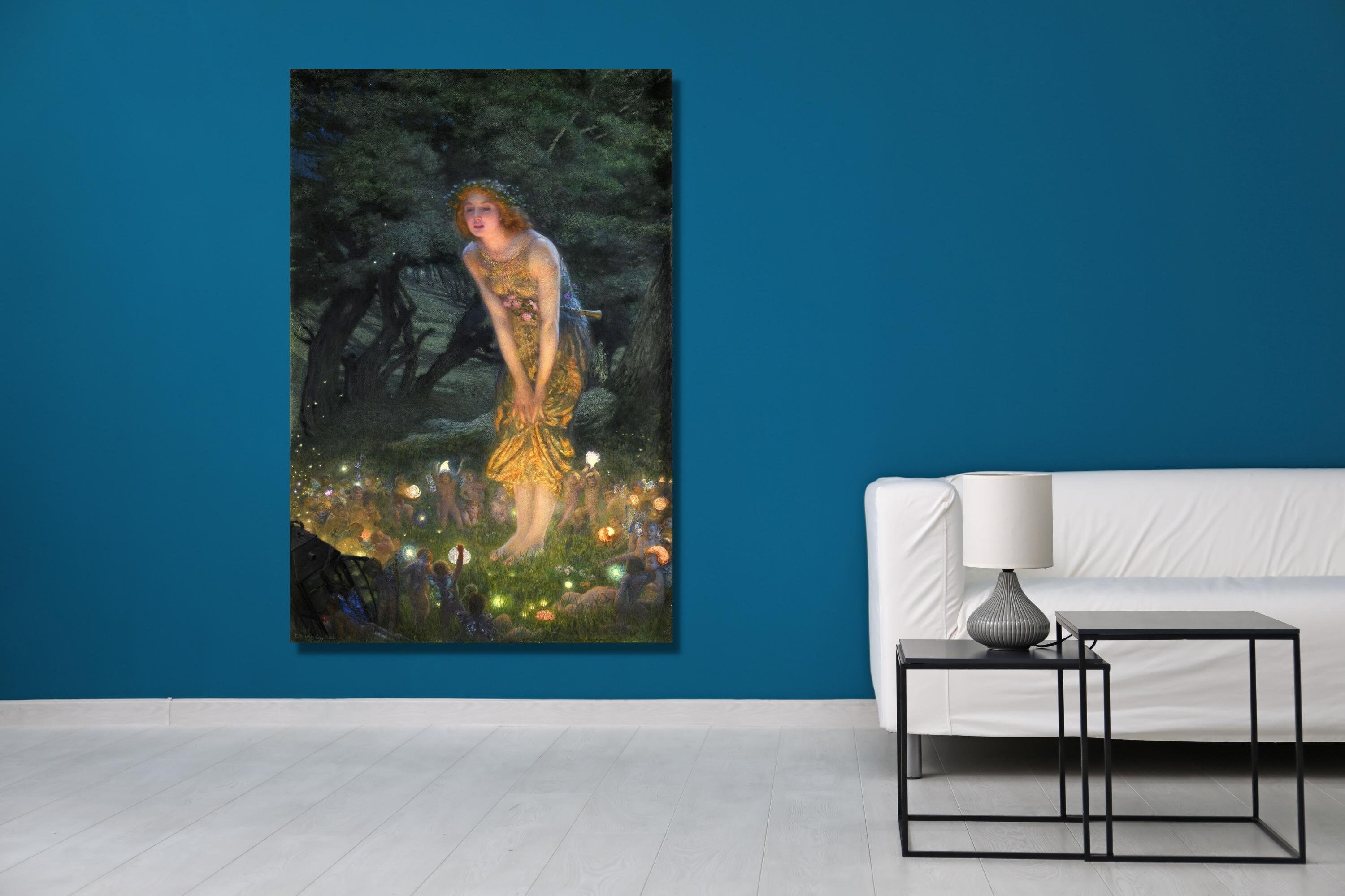 Edward Robert, Hughes Midsummer Eve, decoración Head Exploding, arte de  Edward Robert, decoración de Midsummer Eve, arte impreso en lienzo,  decoración moderna - Etsy México, image size:3000x2000