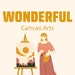 wonderfulcanvas wallart