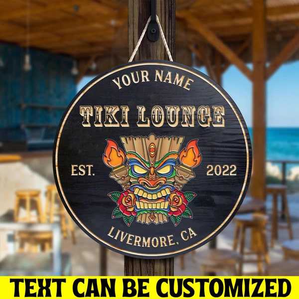 Outdoor Tiki Bar Etsy