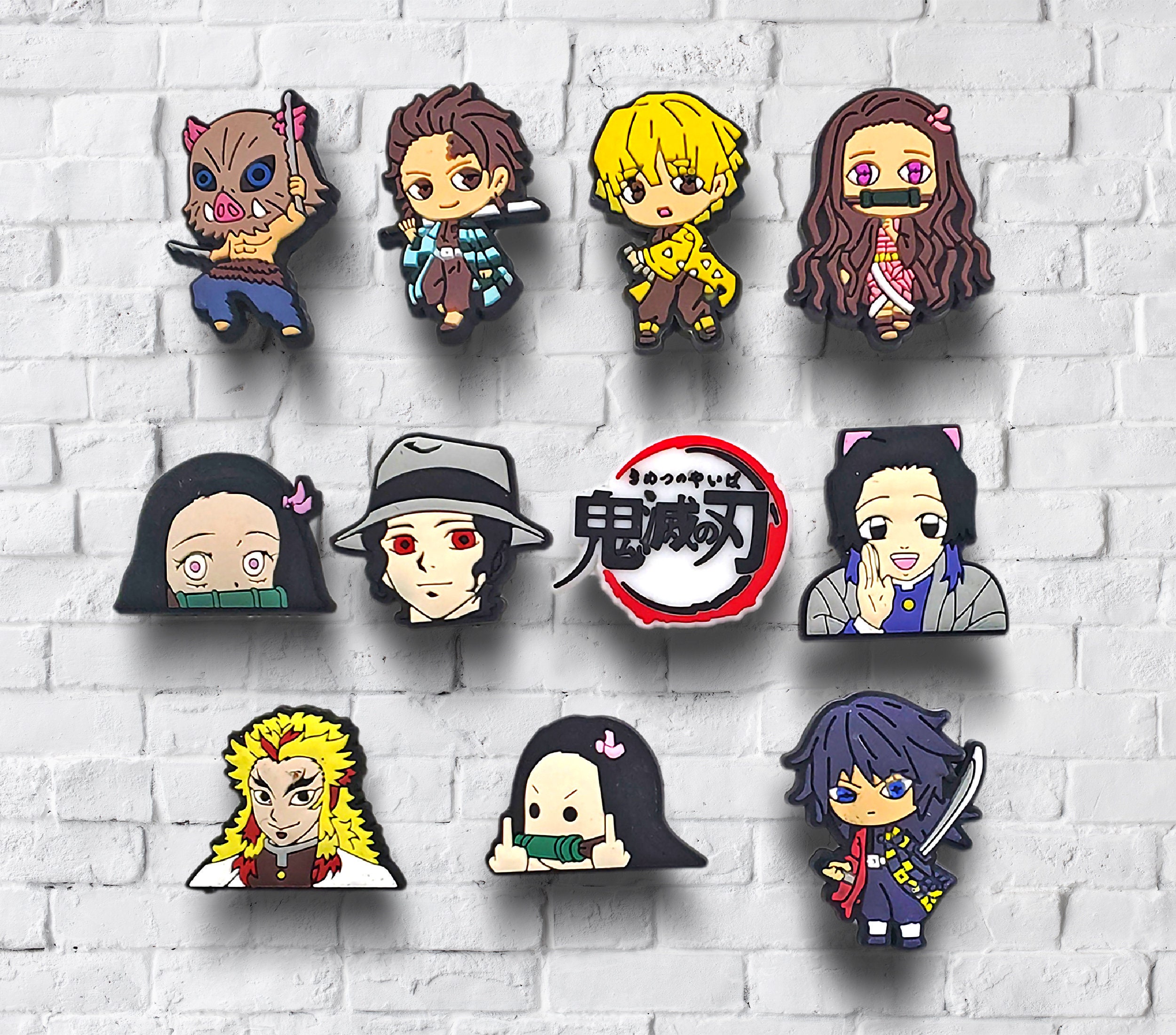 Demon Slayer Croc / Clog Charms anime characters Jibbitz (Flat Rate  Shipping)