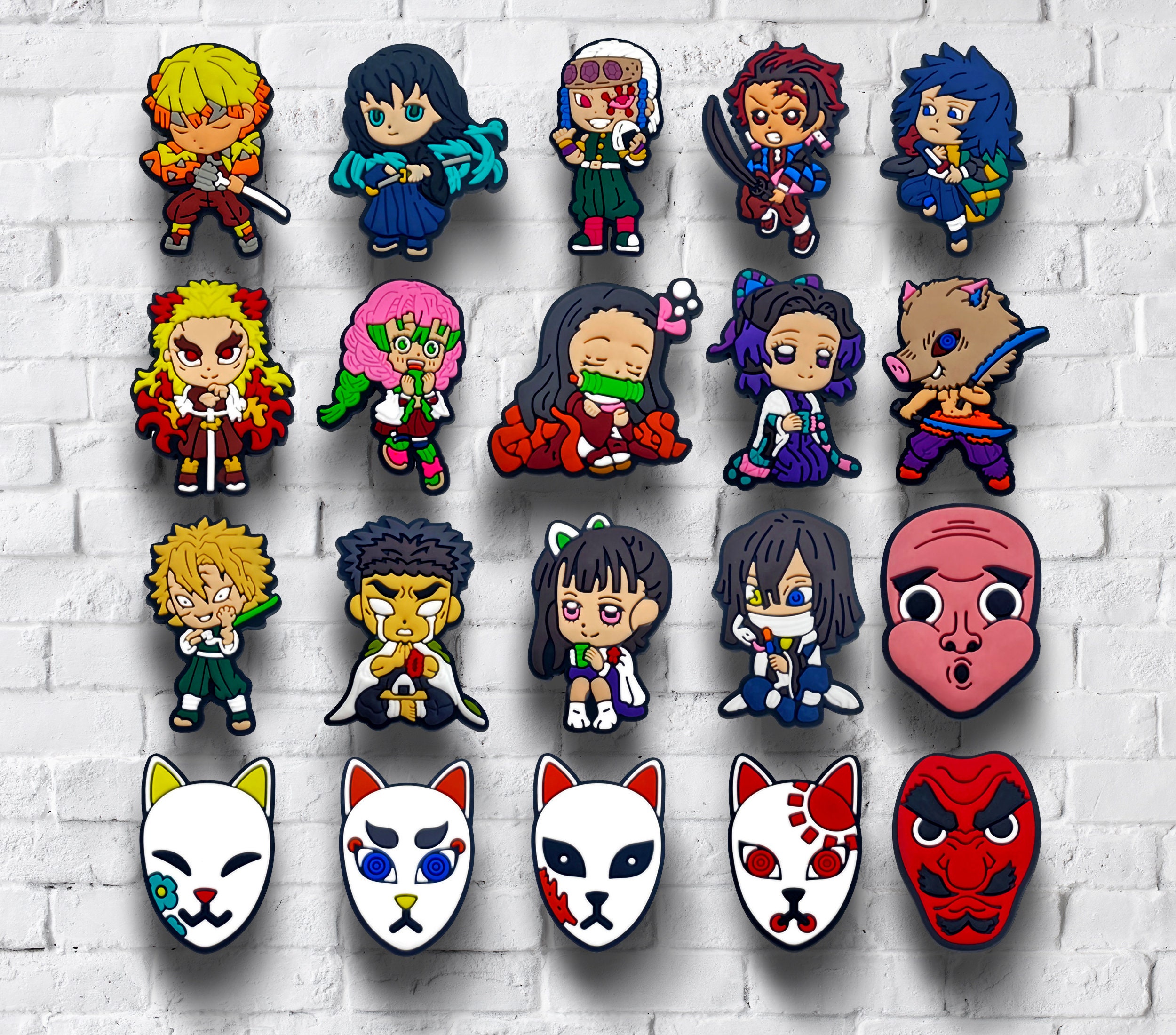One Piece Anime Croc Charms Characters, Anime Jibbitz 