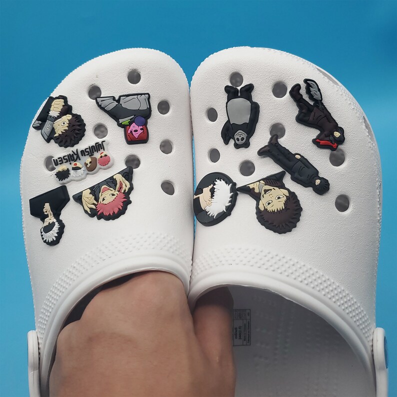 Japanese Anime Character Croc Shoe Charms,kawaii JJK Croc Jibbitz,anime