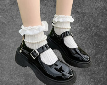 Metal Lolita Boots, Gothic Lolita, Y2K Shoes, Harajuku, Goth Clothes, Heart Decoration, Punk Style, Gothic Flair